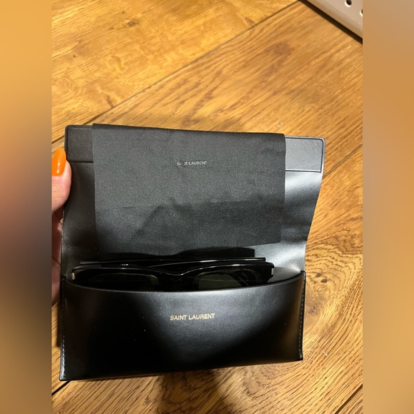 Saint Laurent Women's SL51HEART 50mm Sunglasses - Picture 5 of 8